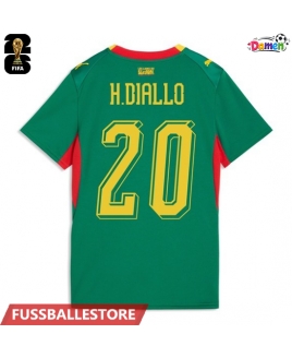 Günstige Senegal Habib Diallo #20 Auswärtstrikot Damen WM 2026 Kurzarm